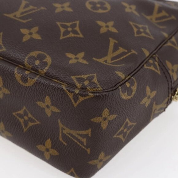 LOUIS VUITTON Monogram Trousse Toilette 28 Clutch Bag M47522 LV Auth SW1730 - Picture 4 of 16